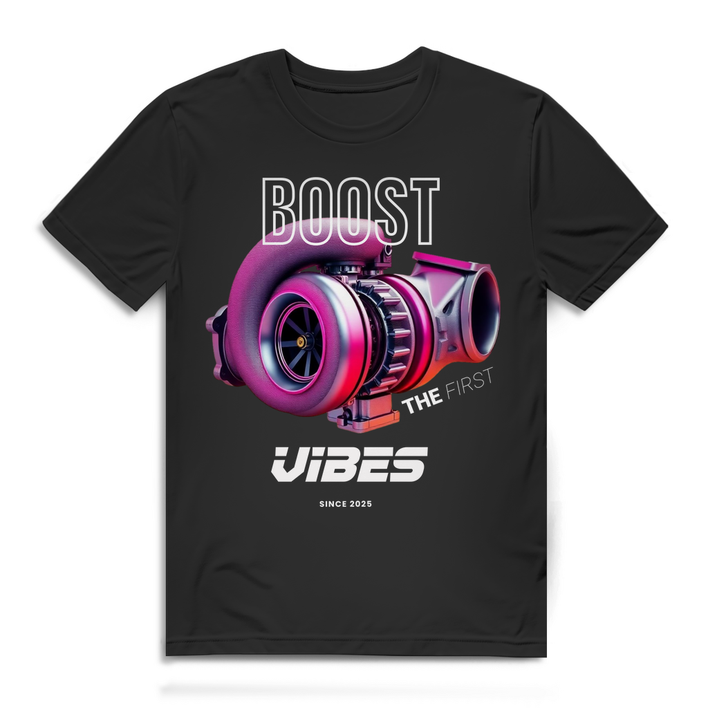 Herren Premium T-Shirt BOOST VIBES the first T-Shirt