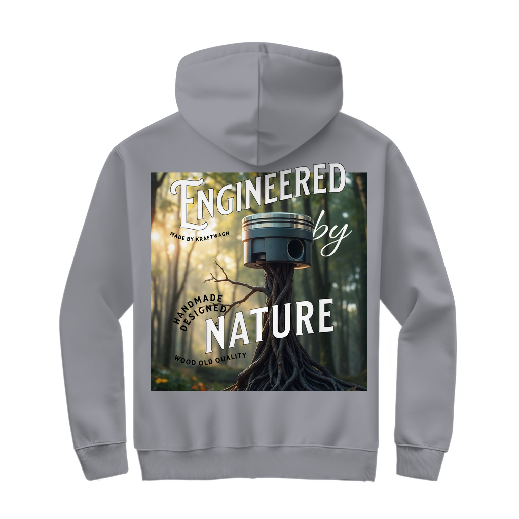 Herren Zipper Hoodie kolben weiss
