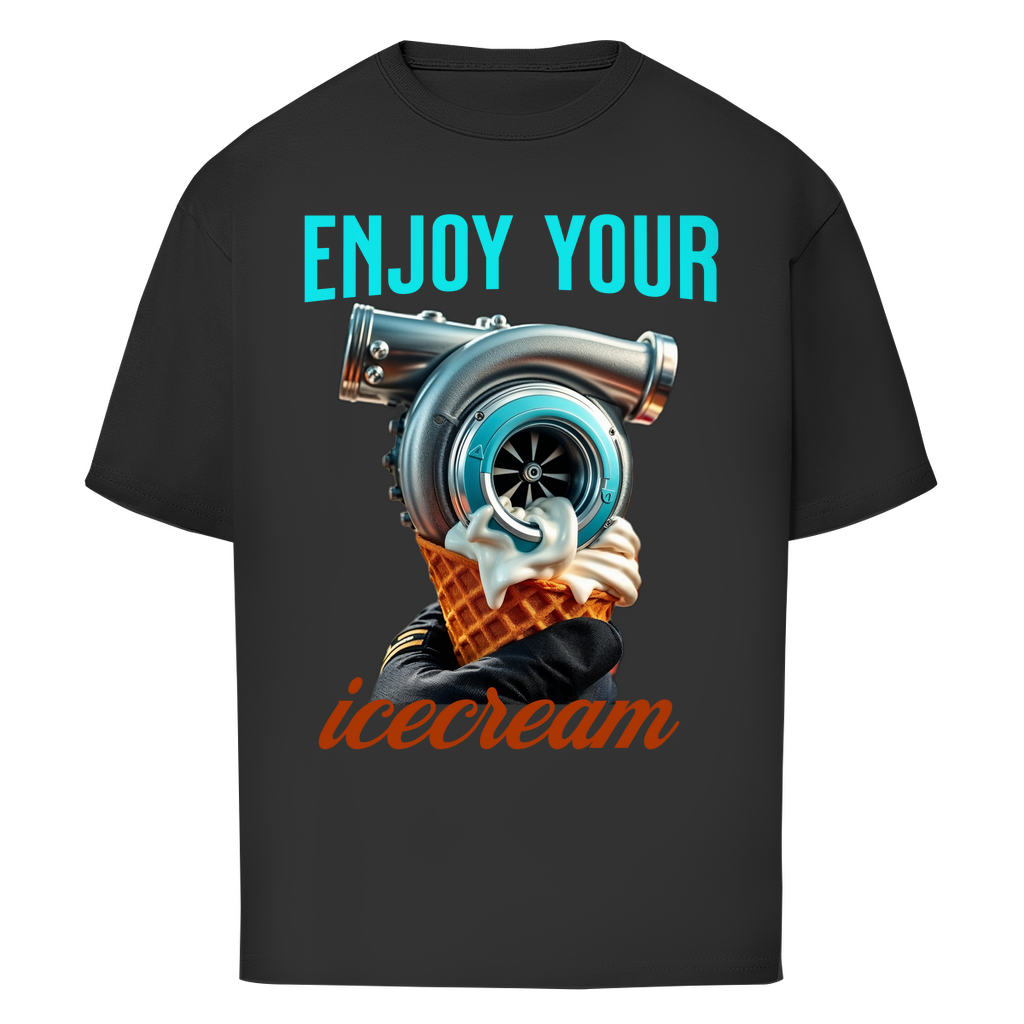 Oversize T-Shirt enjoy your icecream