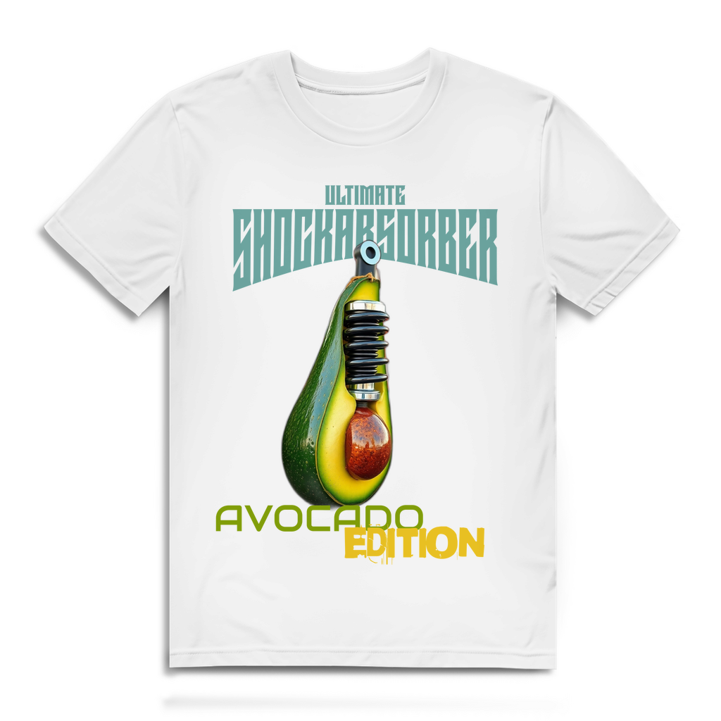 Herren Premium T-Shirt Shockabsorber avocado edition
