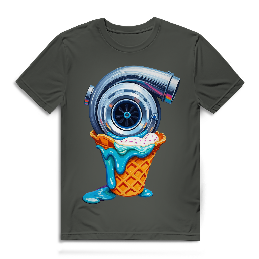 Herren Premium T-Shirt Turbolader_icecream