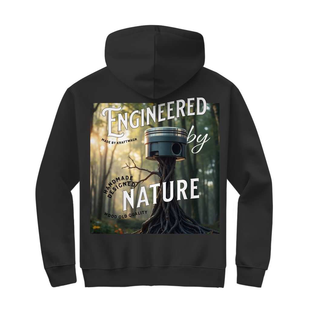 Herren Zipper Hoodie kolben weiss