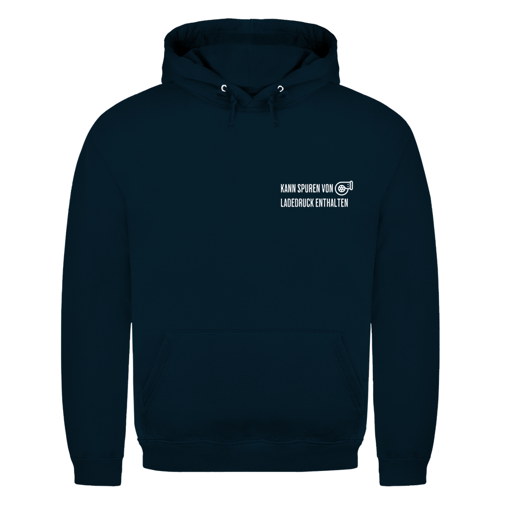 Herren Hoodie Spuren von Ladedruck