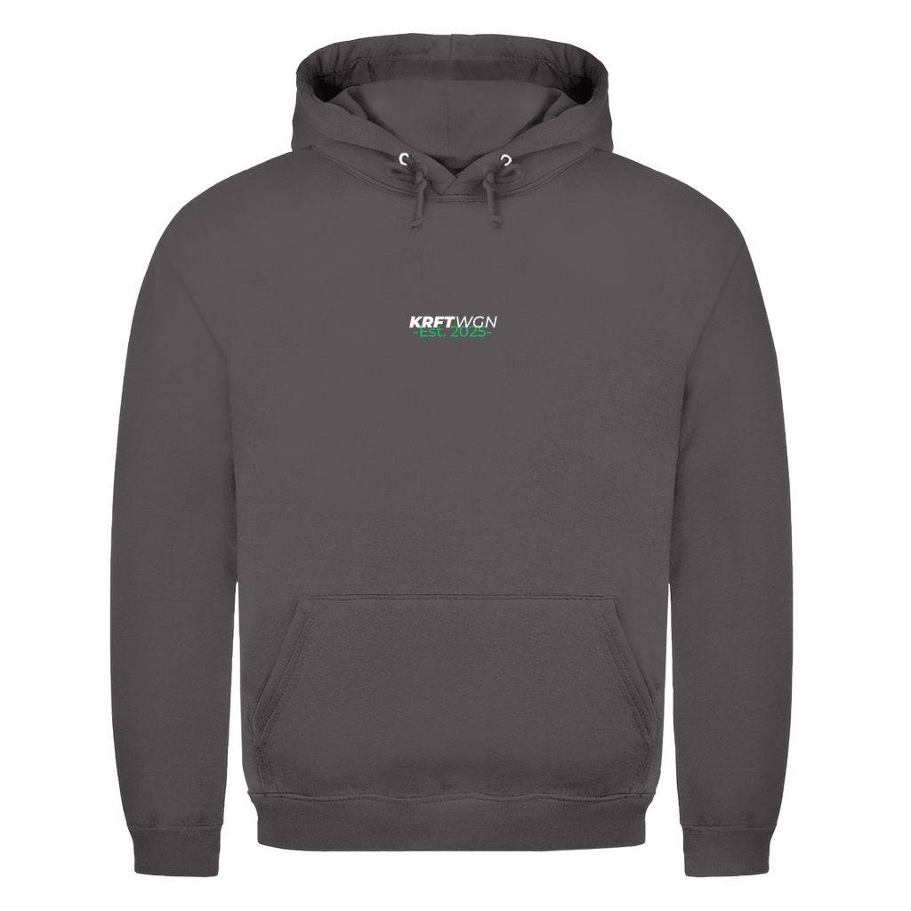 Herren Hoodie kolben weiss