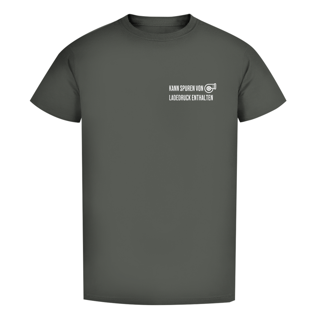Herren Premium T-Shirt Spuren von Ladedruck