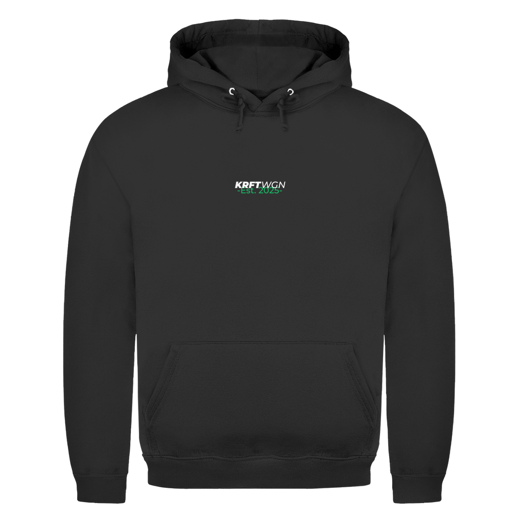 Herren Hoodie kolben weiss
