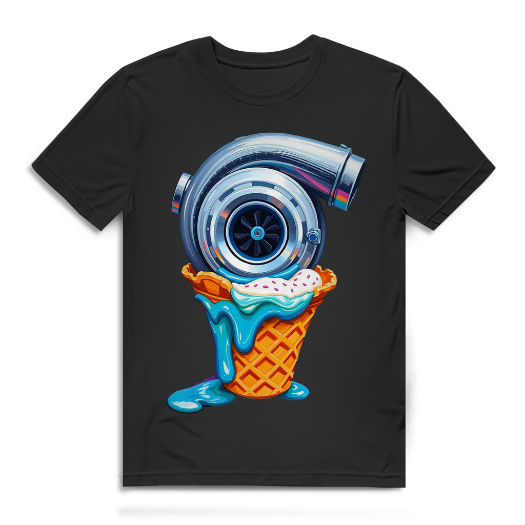 Herren Premium T-Shirt Turbolader_icecream
