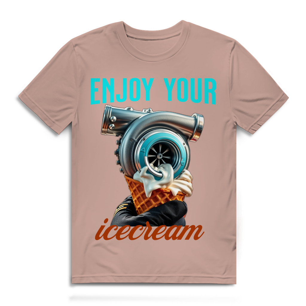 Herren Premium T-Shirt enjoy your icecream