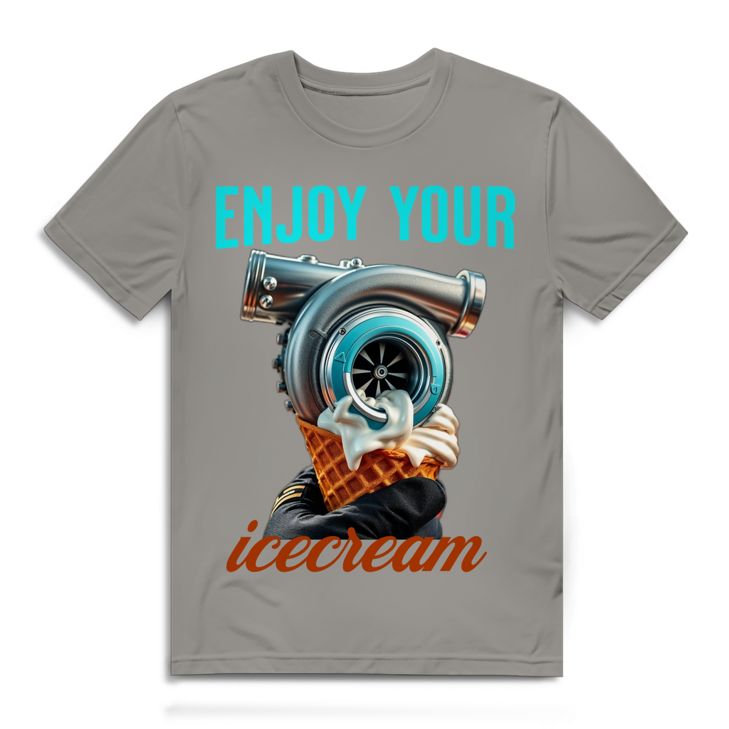Herren Premium T-Shirt enjoy your icecream