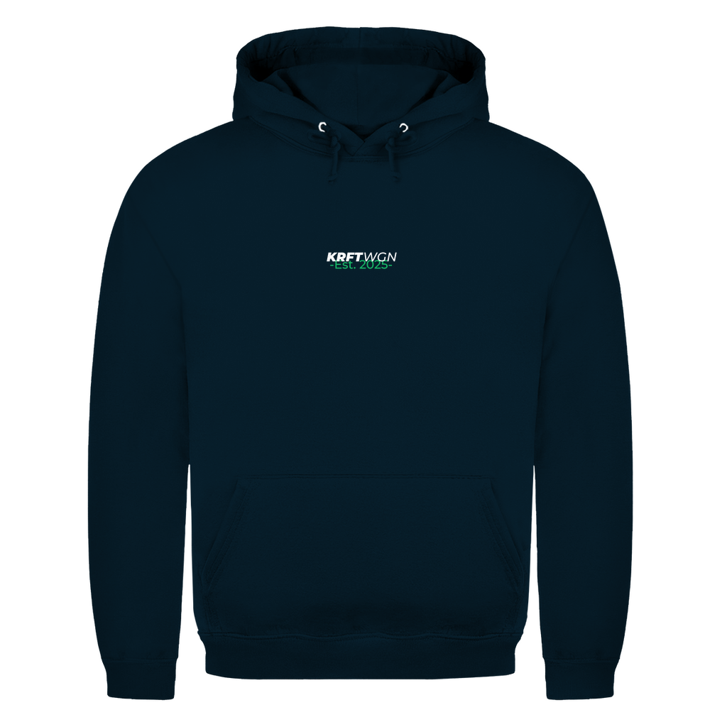 Herren Hoodie kolben weiss