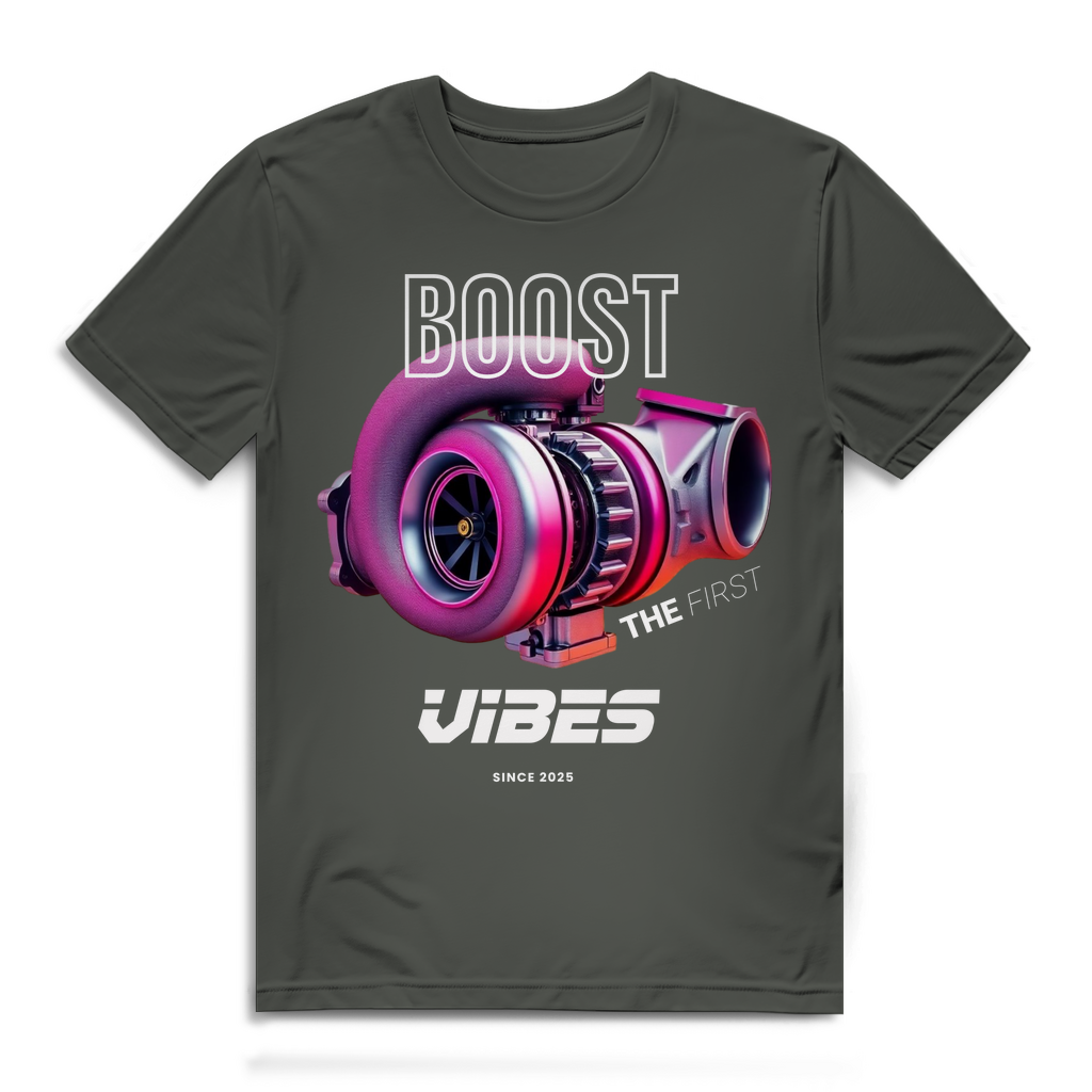 Herren Premium T-Shirt BOOST VIBES the first T-Shirt