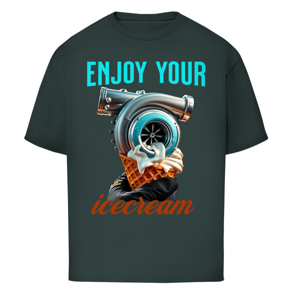 Oversize T-Shirt enjoy your icecream