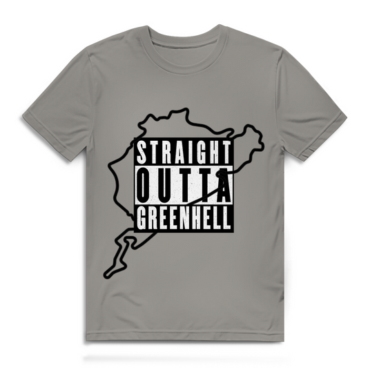 Herren Premium  T-Shirt straight outta greenhell