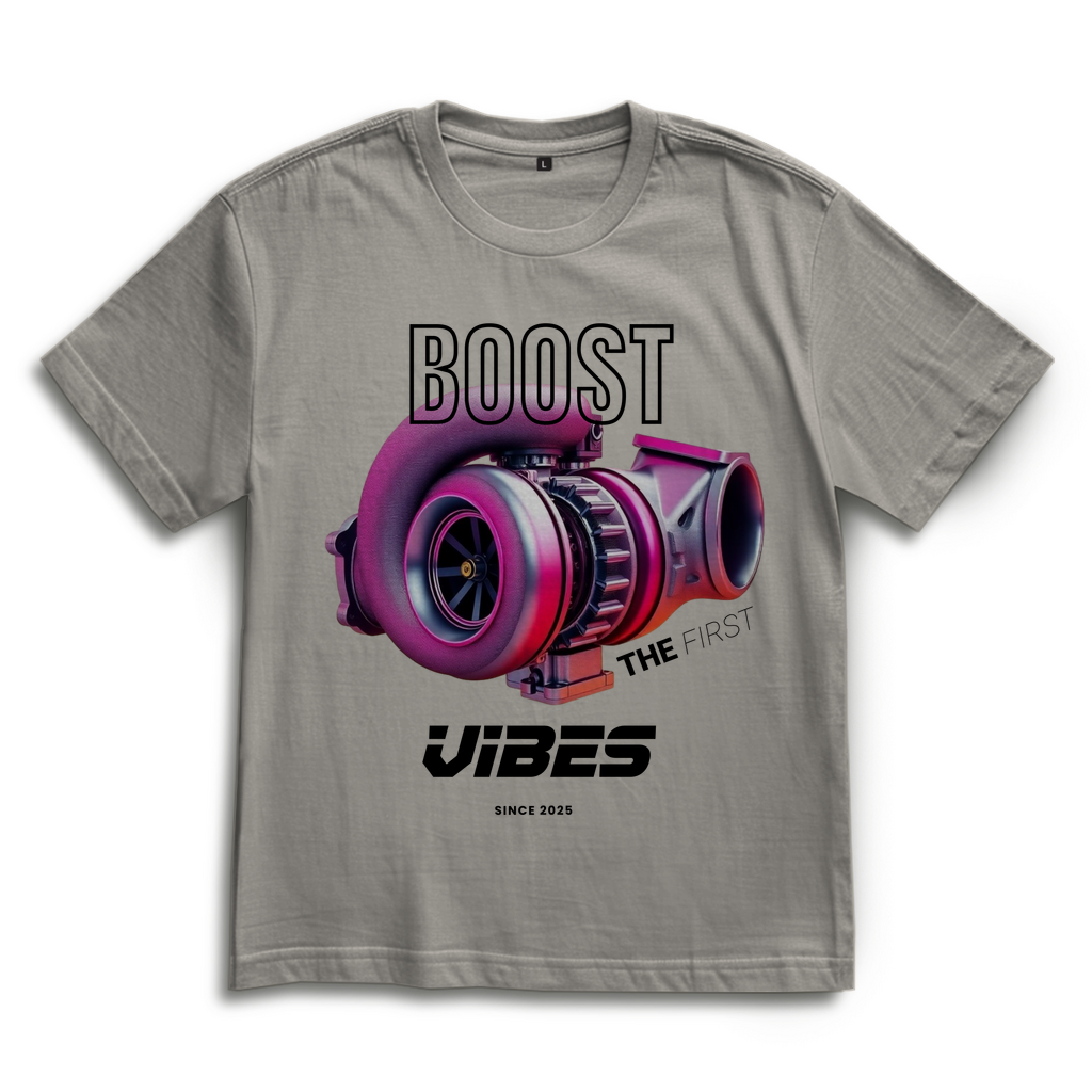 Oversize T-Shirt BOOST VIBES the first T-Shirt