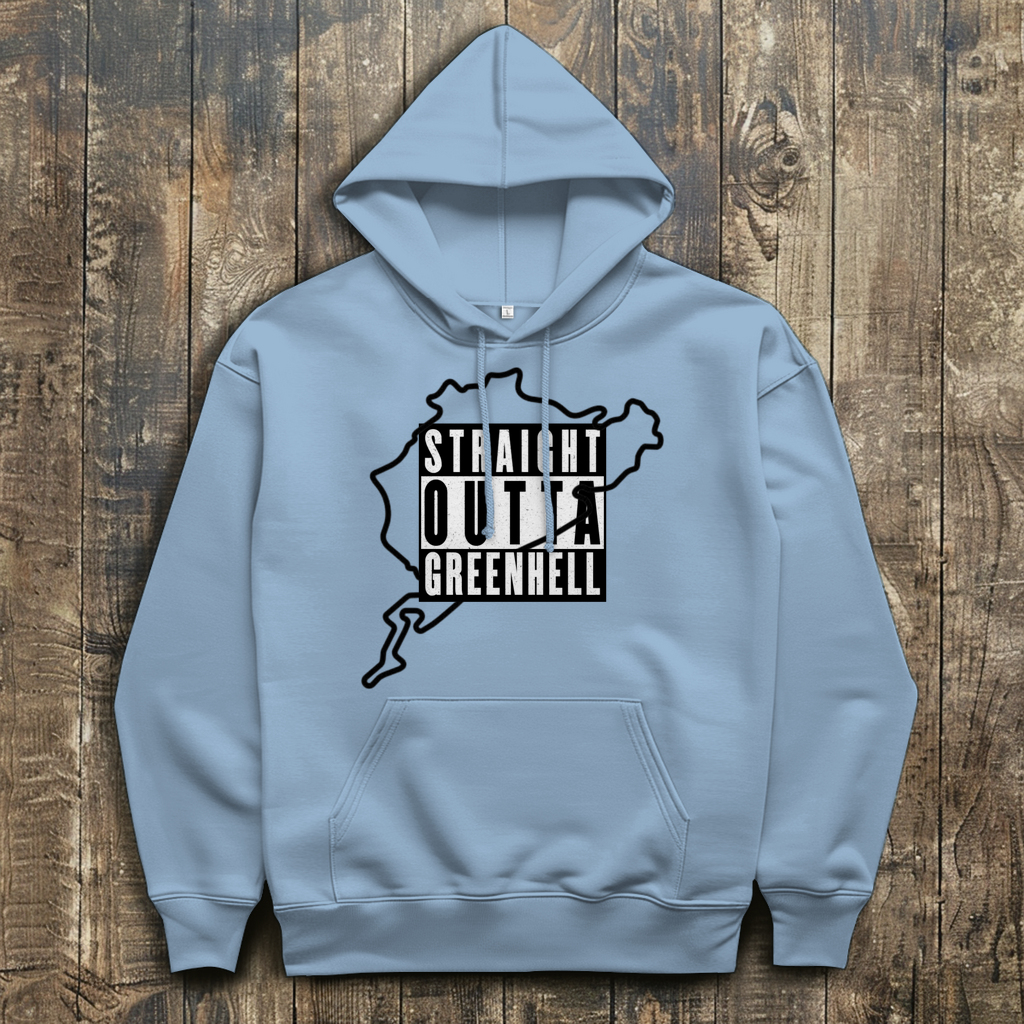 Herren Hoodie straight outta greenhell