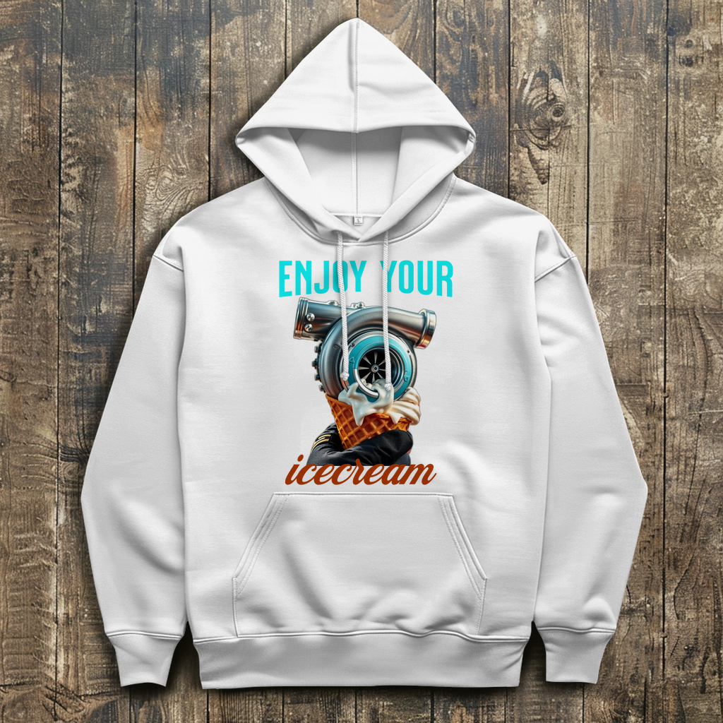 Herren Hoodie enjoy your icecream