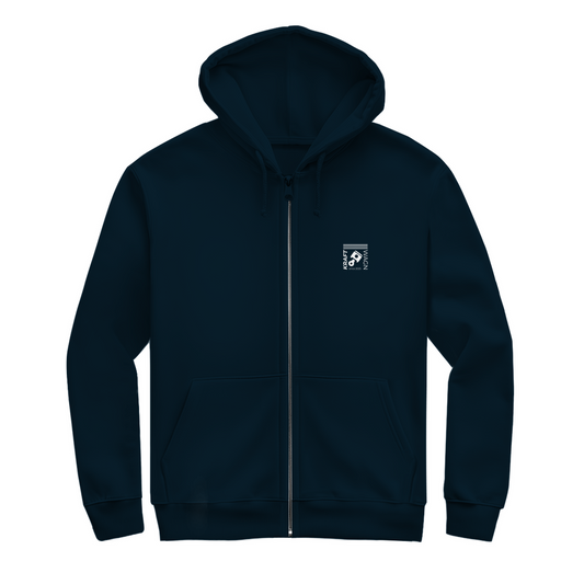Herren Zipper Hoodie kolben weiss