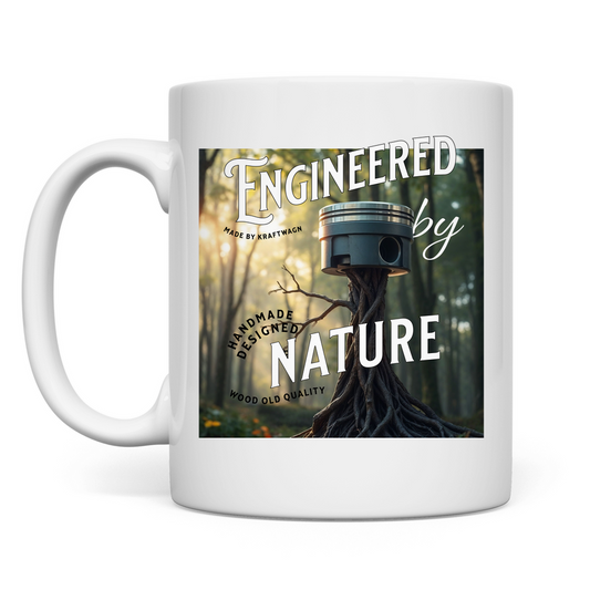Tasse kolben weiss
