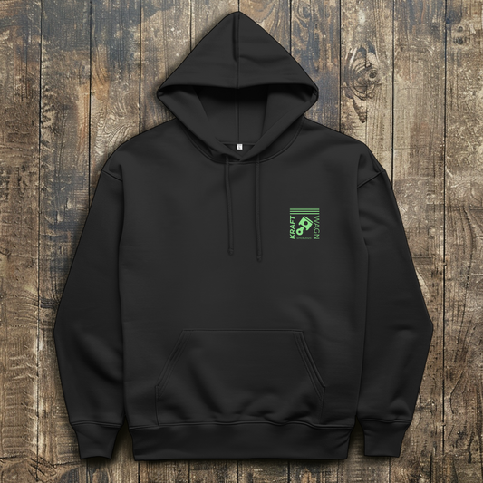Herren Hoodie kolben grün