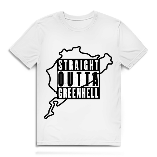 Herren Premium  T-Shirt straight outta greenhell