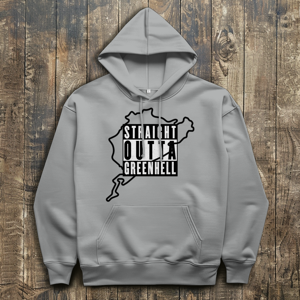 Herren Hoodie straight outta greenhell