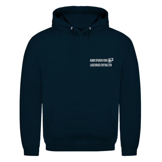 Herren Hoodie Spuren von Ladedruck