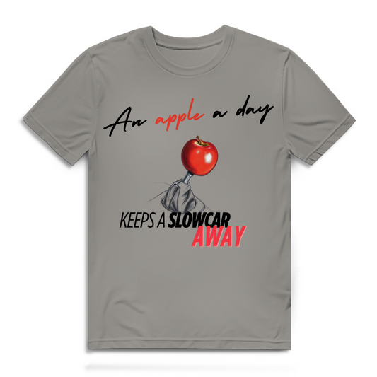 Herren Premium T-Shirt an apple a day...