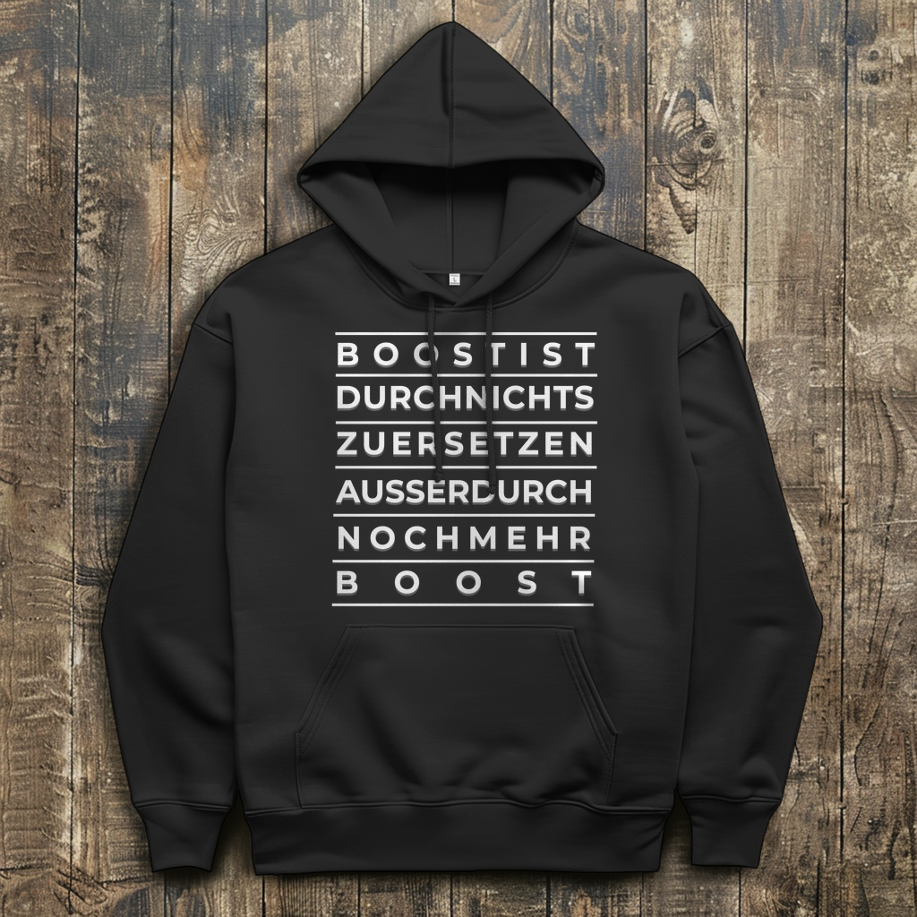 Herren Hoodie BOOST_weiß