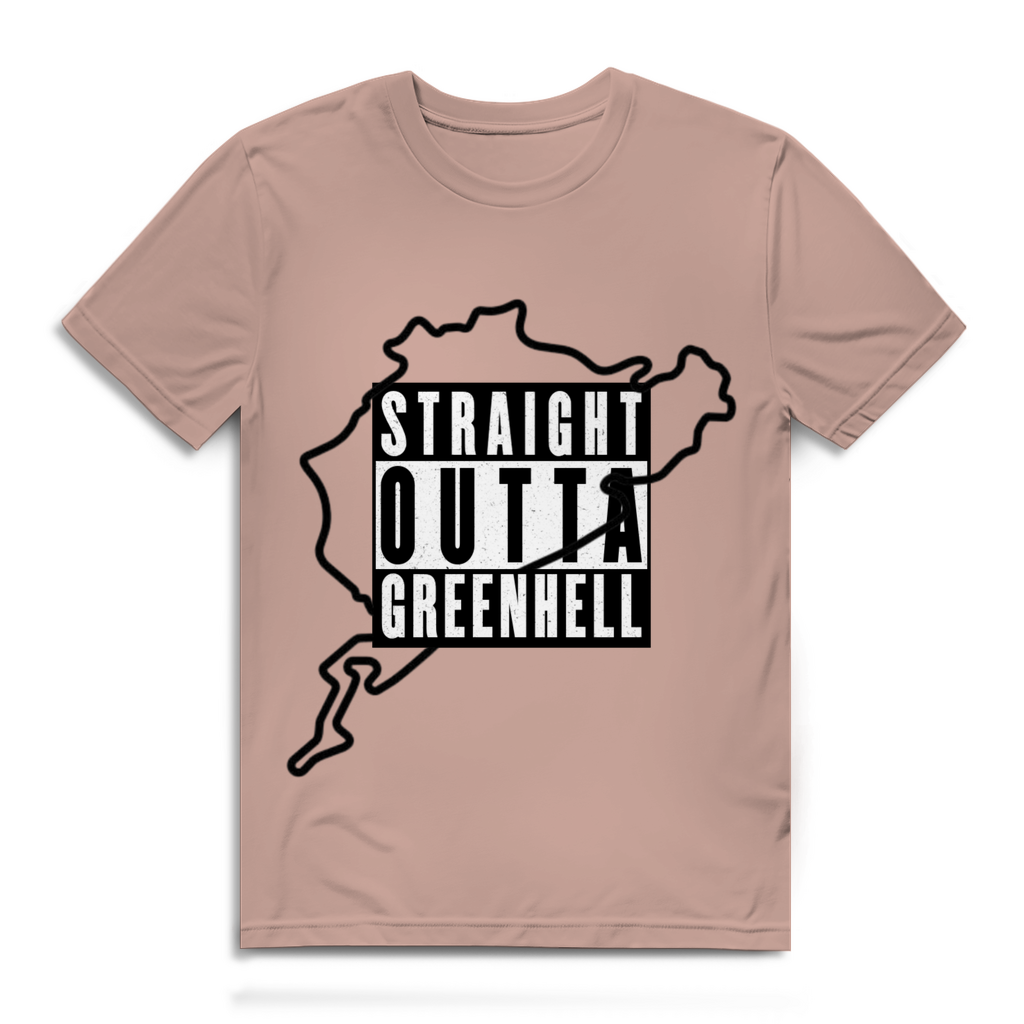 Herren Premium  T-Shirt straight outta greenhell