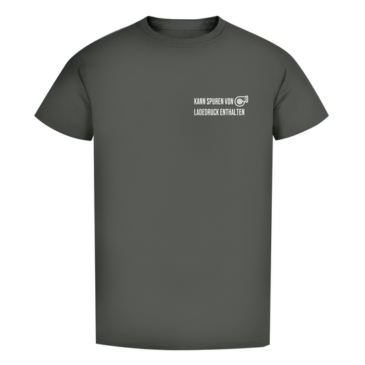 Herren Premium T-Shirt Spuren von Ladedruck