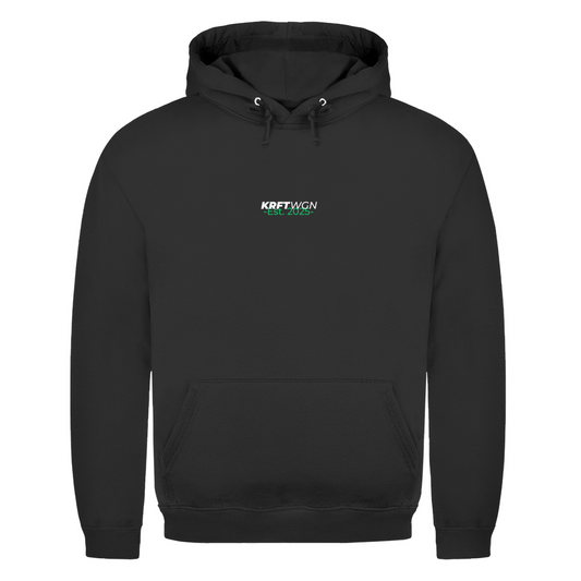 Herren Hoodie kolben weiss