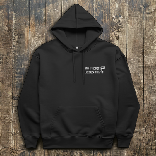 Herren Hoodie Spuren von Ladedruck