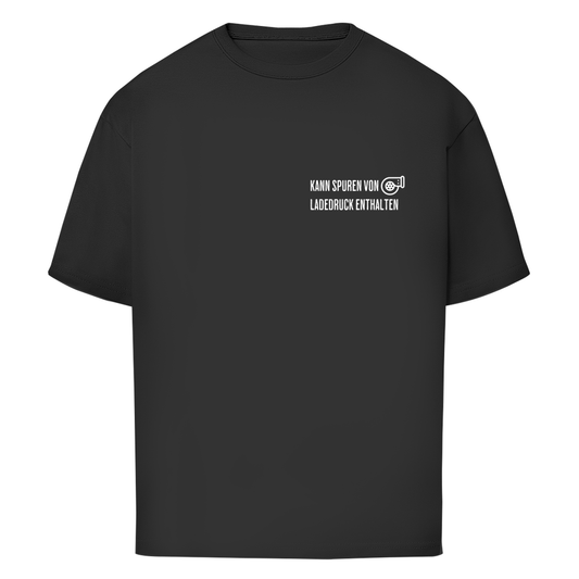Oversize T-Shirt Spuren von Ladedruck