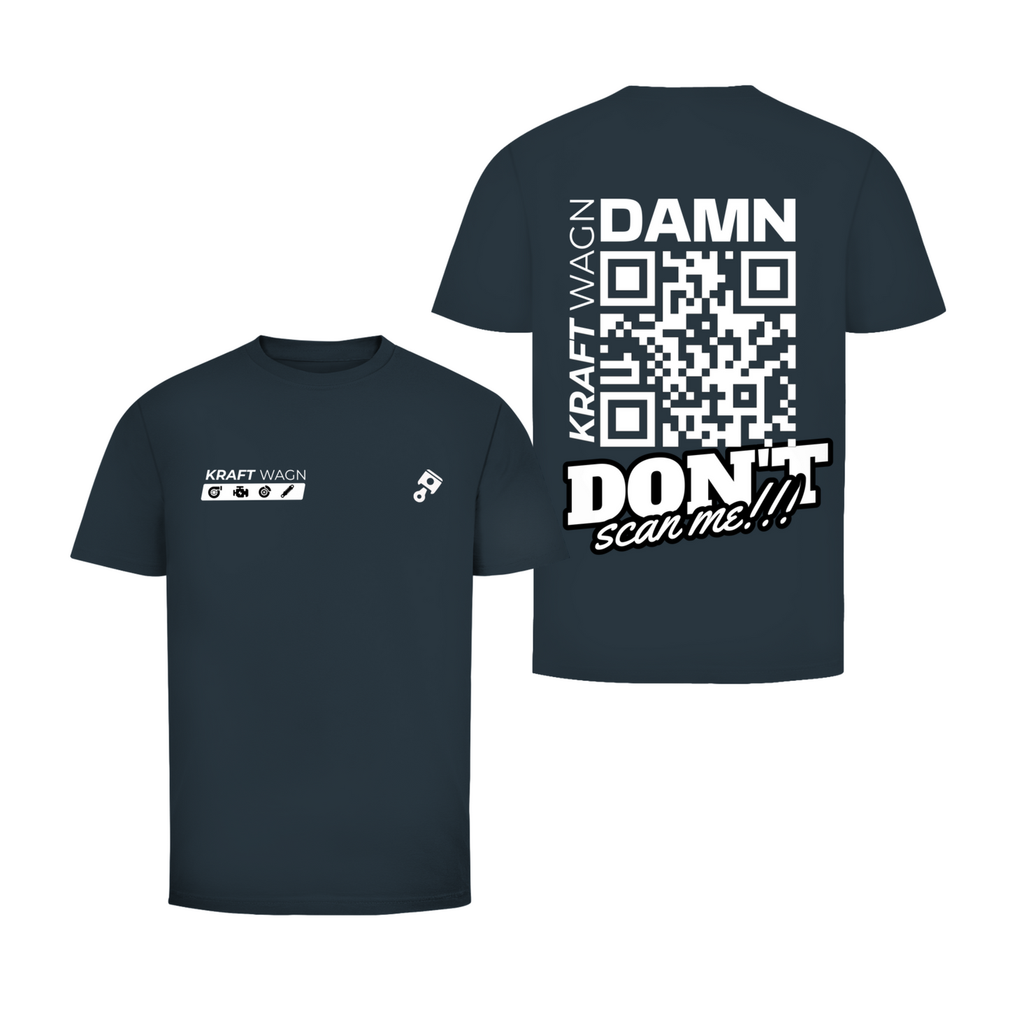 Herren T-Shirt QR-Code
