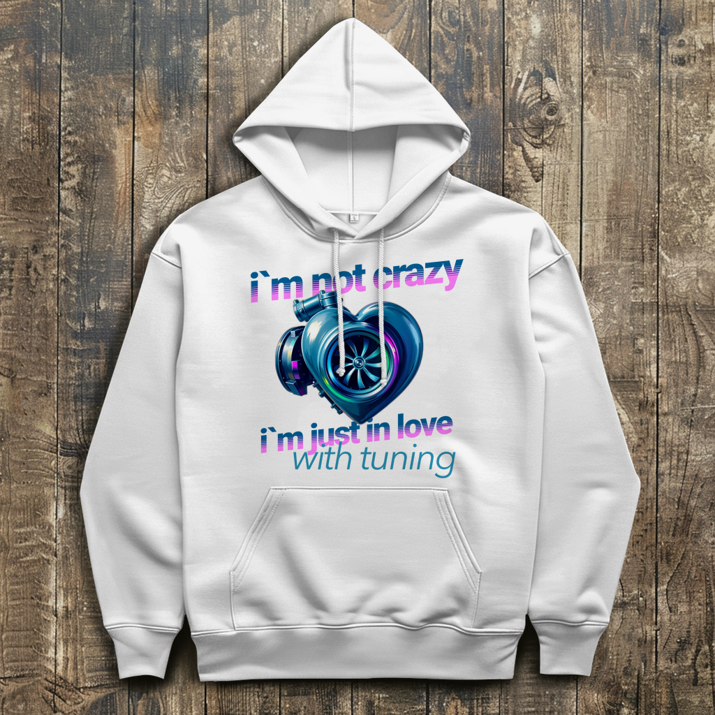 Herren Hoodie in love with tuning