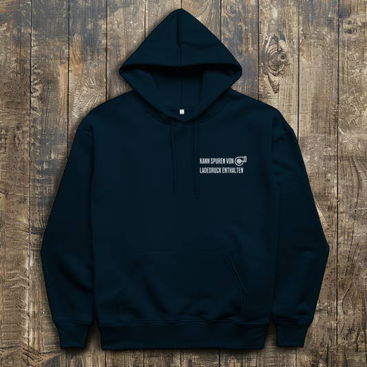 Herren Hoodie Spuren von Ladedruck