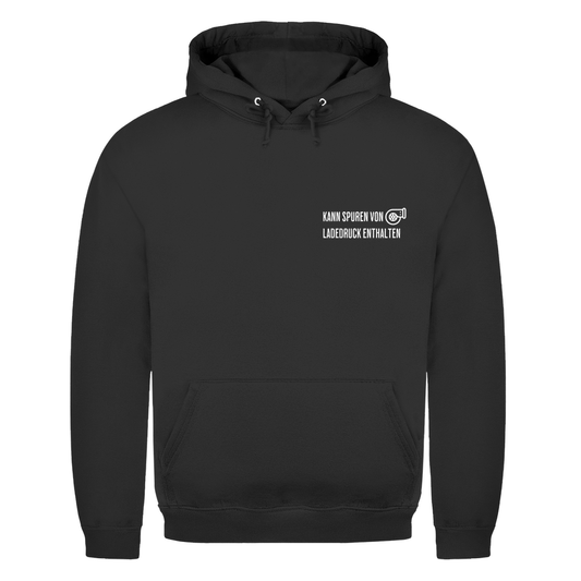 Herren Hoodie Spuren von Ladedruck