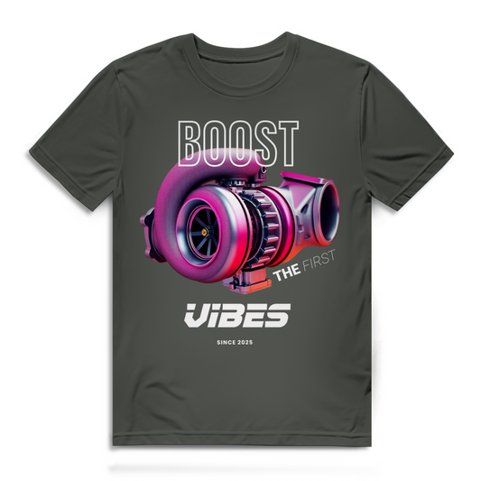 Herren Premium  T-Shirt BOOST VIBES the first T-Shirt