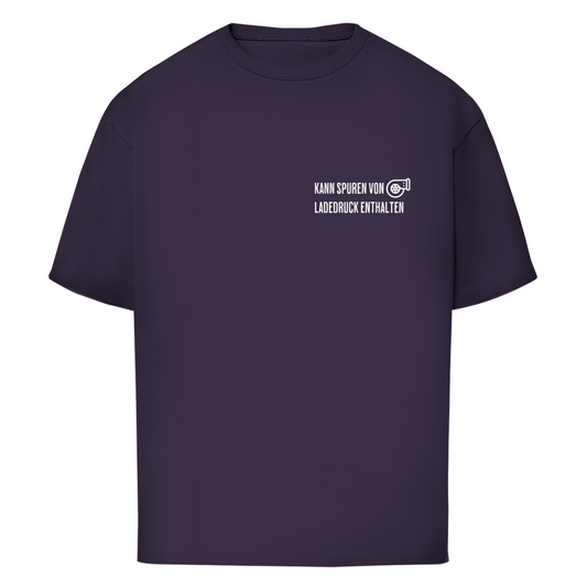 Oversize T-Shirt Spuren von Ladedruck