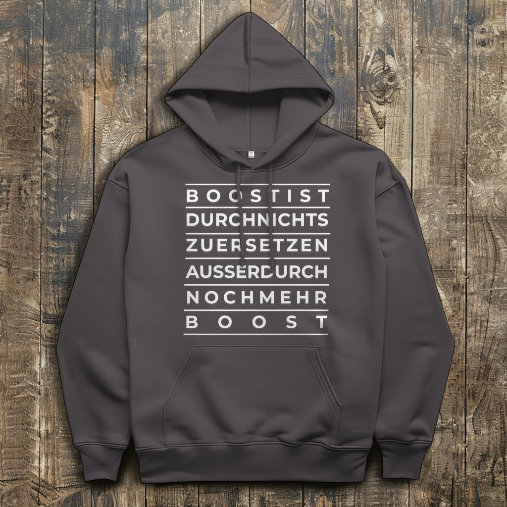 Herren Hoodie BOOST_weiß